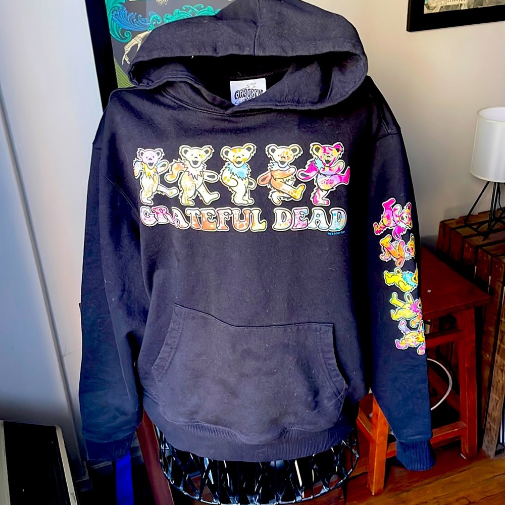 Grateful Dead dancing bears hoodie! (2021) super condition!